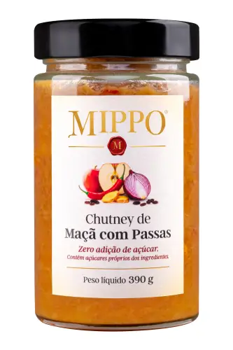 Chutney de Maça com Passas Zero Açúcar