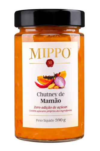 Chutney de Mamão Zero Açúcar