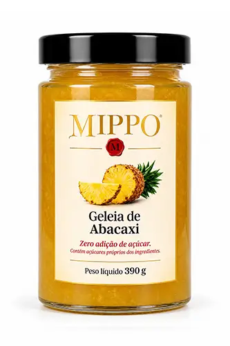 Geleia de Abacaxi Zero Açúcar