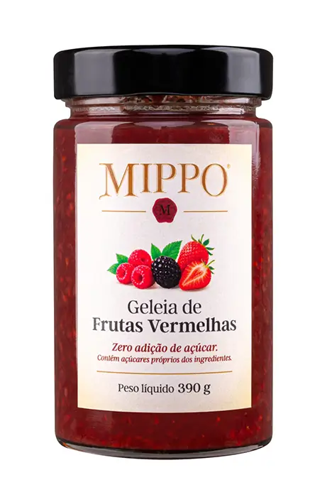 Geleia de Frutas Vermelhas Zero Açúcar