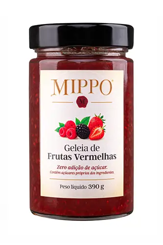 Geleia de Frutas Vermelhas Zero Açúcar