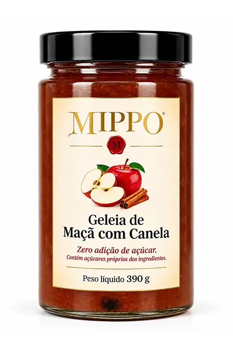 Geleia de Maçã com Canela Zero Açúcar
