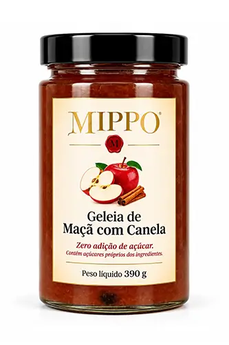 Geleia de Maçã com Canela Zero Açúcar