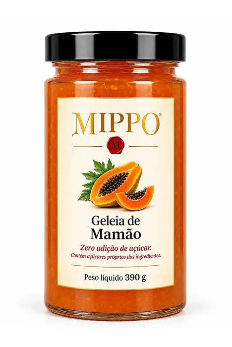 Geleia de Mamão Zero Açúcar