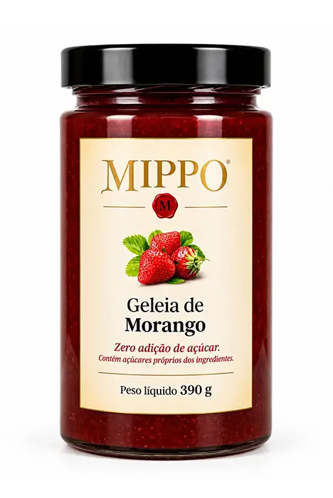 Geleia de Morango Zero Açúcar