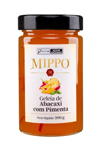 Geleia de abacaxi com pimenta