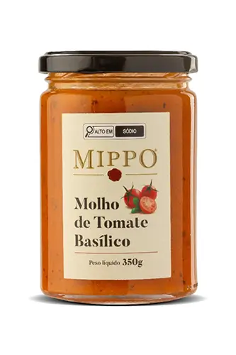 Molho de Tomate Basílico